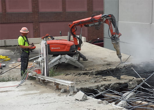 robotic excavation concrete