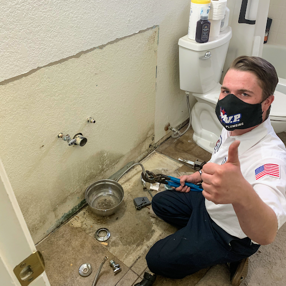 MVP Plumbing worker