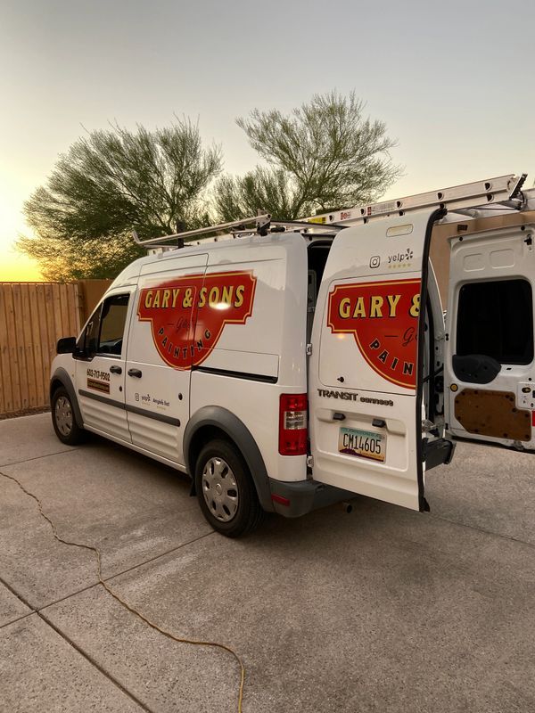 Gary and Sons Painting car