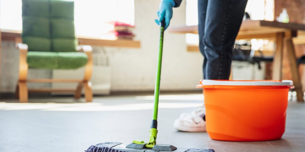 Eco-Friendly Floor Cleaning