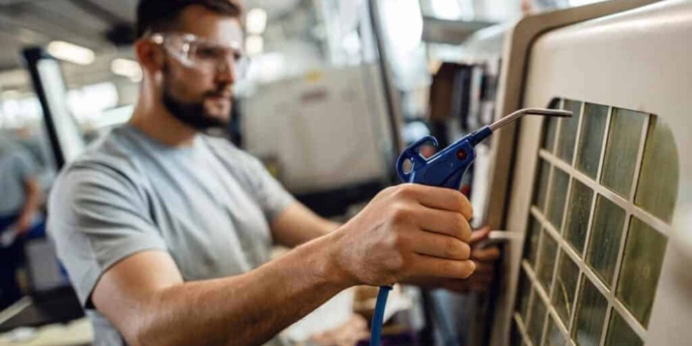 HVAC maintenance performed by HVAC Technician