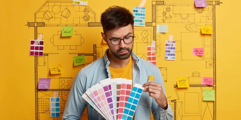 Main selecting paint from swatches