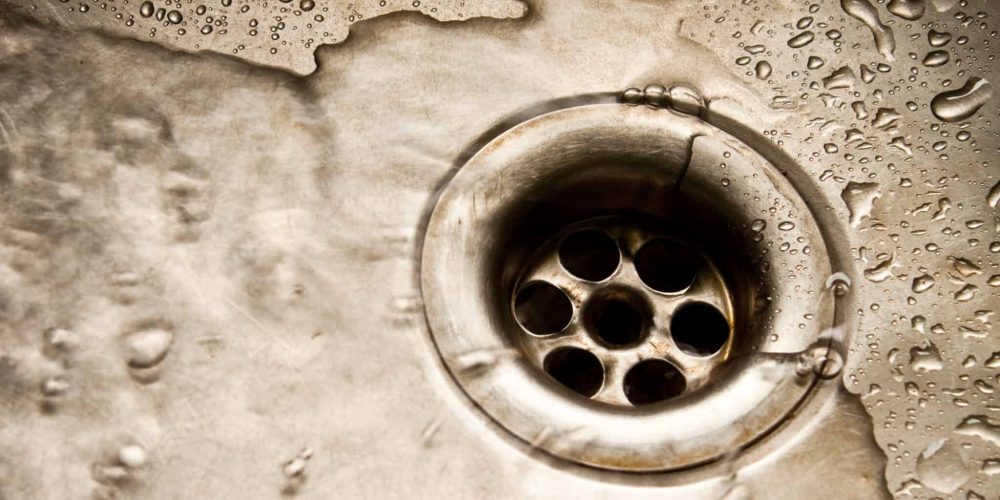 Drain in Sink